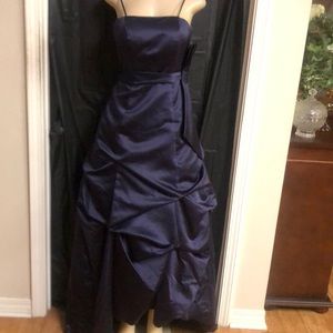 Beautiful purple gown